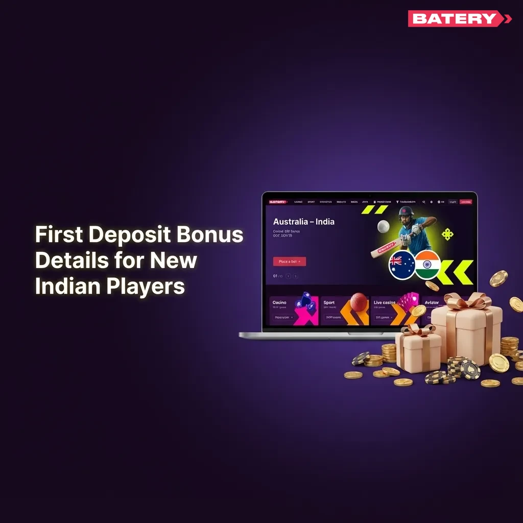 Infographic showing 500% first deposit bonus up to ₹1,50,000 and 430 free spins for new Indian casino players