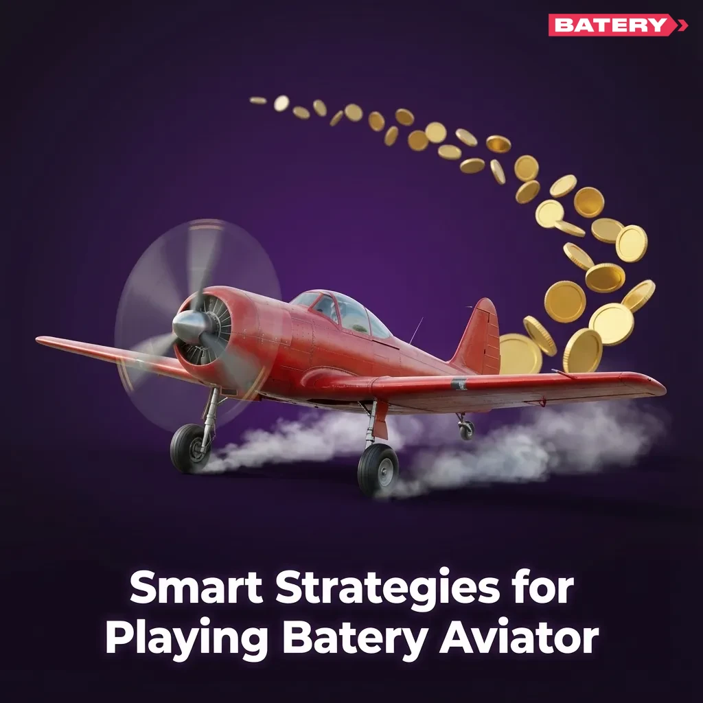 Illustration of Aviator crash game with plane, betting interface, and text tips on bankroll and strategy management
