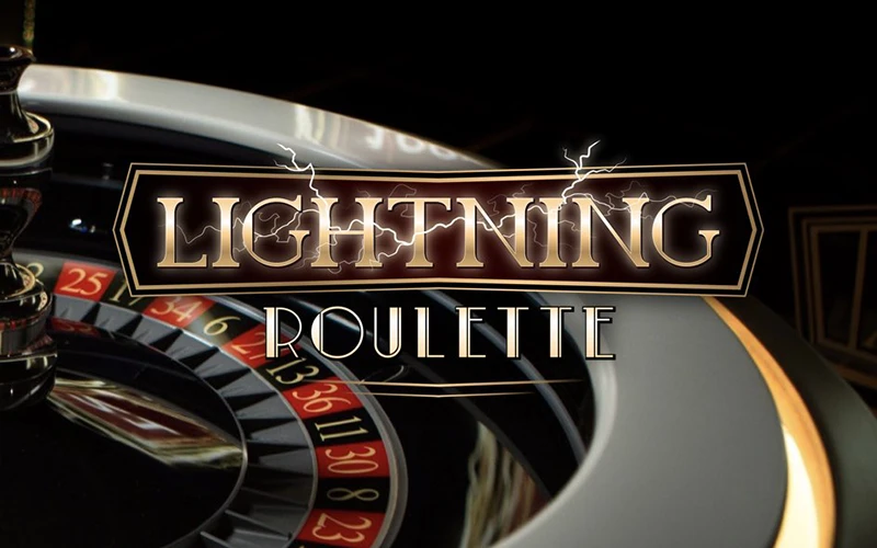 Bet on red or black in Lightning Roulette on the Batery website.