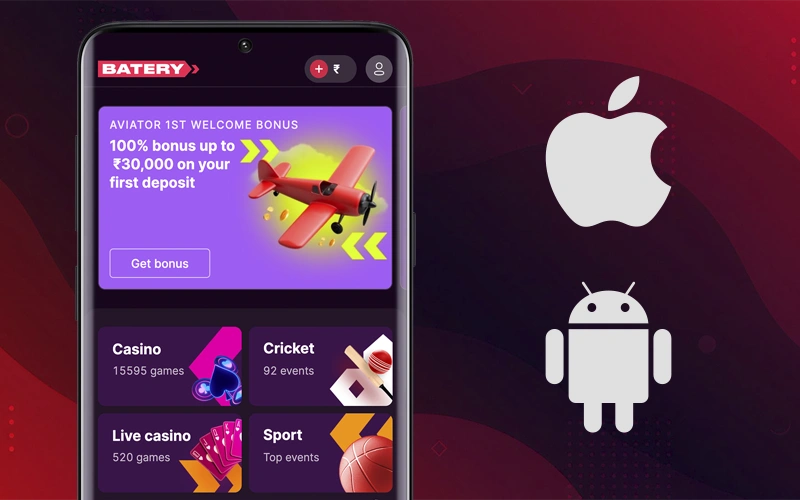 Be sure to try and test the mobile app from Batery Casino.